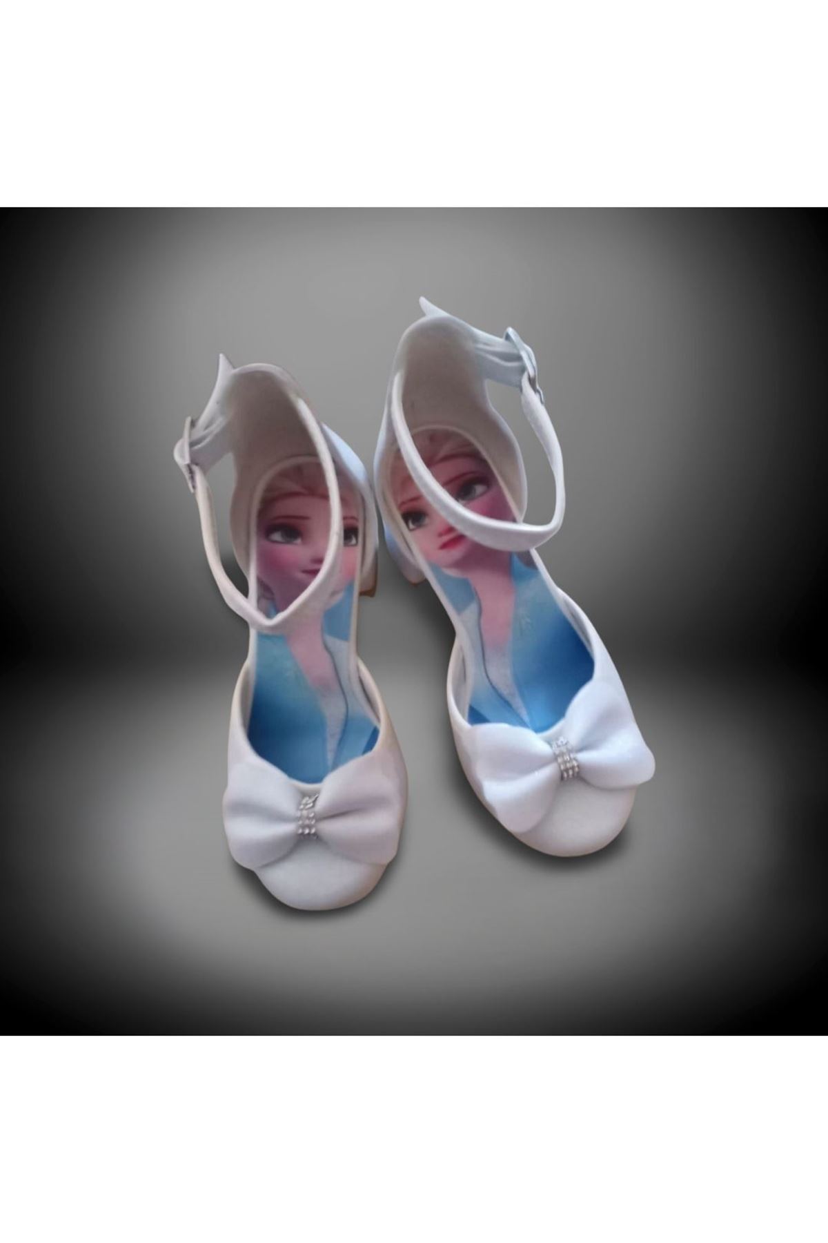 Abiye Ayakkabı Cam Kırığı Altın