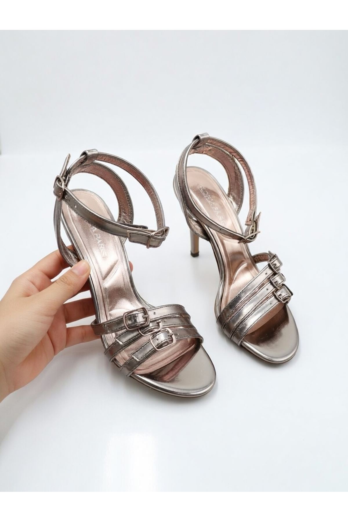 ARGENT Kadın  PLATİN AYN Topuklu 