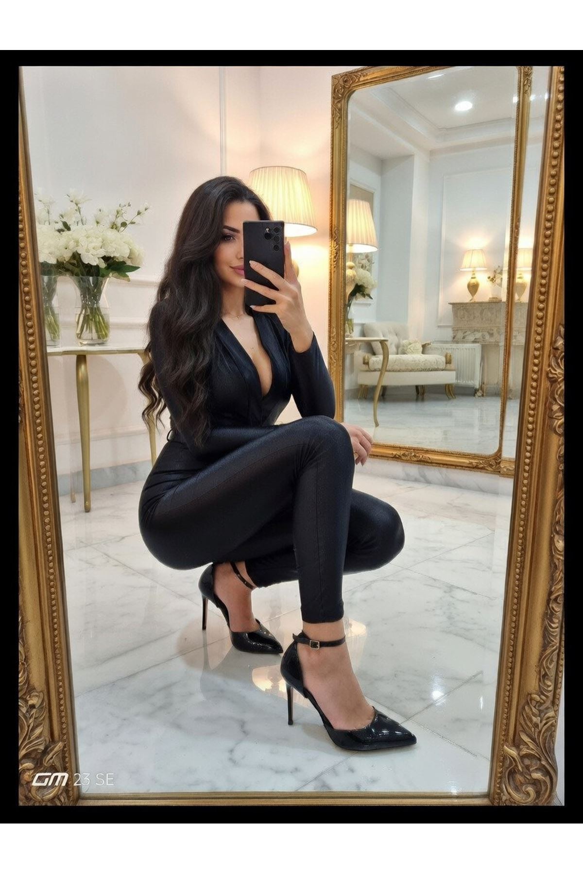 BLACK LUXURY  SİVRİ BURUN YÜKSEK TOPUKLU