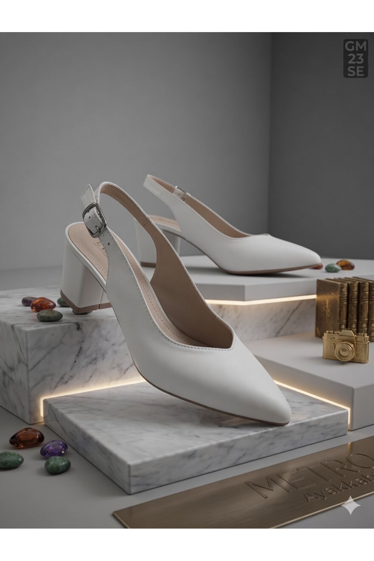 VERONA  Arkası Açık Kadın Topuklu Ayakkabı