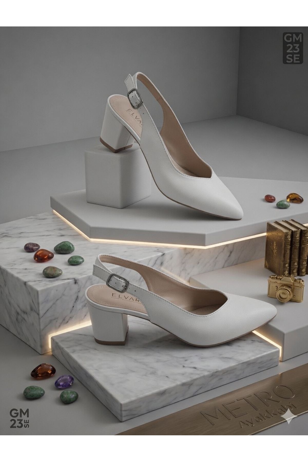 VERONA  Arkası Açık Kadın Topuklu Ayakkabı