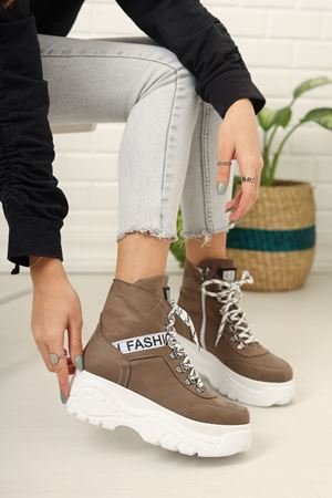 Gizzo Lüks Vizon Süet Spor Bot   E-1