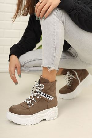 Gizzo Lüks Vizon Süet Spor Bot   E-1