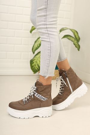 Gizzo Lüks Vizon Süet Spor Bot   E-1