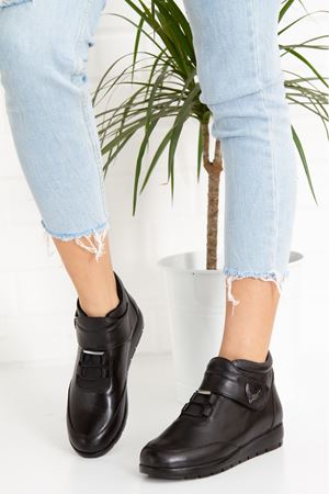 Daye Hakiki Deri Bot Cırtlı  E-2