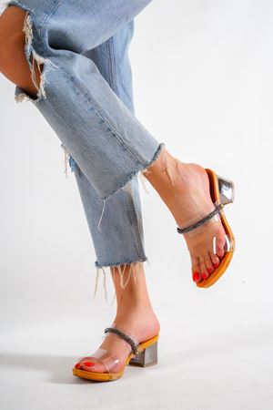 ELENA PLATİN ÇİFT BANT KADIN  TERLİK   A-4