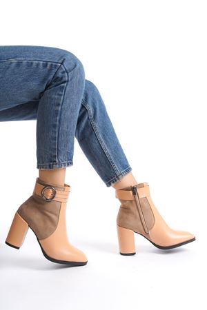 Reha Kalın Topuklu Topuklu Bot VIZON  