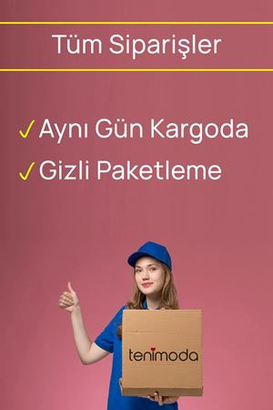 Beyaz Özel Bölgesi Açık Fantezi Babydoll TM1204