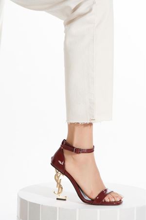 PRINCESS BORDO METAL YÜKSEK TOPUKLU ZARİF ABİYE AYAKKABI