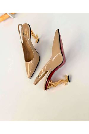 TALYA METAL YÜKSEK TOPUKLU SİVRİ BURUN ZARİF STİLETTO