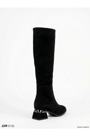 Alia Kadın Diz Topuklu Çizme