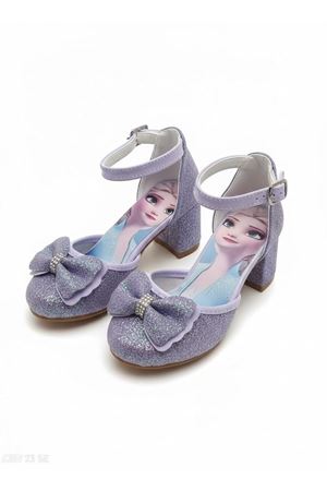  LUNA KIZ ÇOCUK MİNİK KARE TOPUKLU ŞIK ABİYE PRENSES AYAKKABISI