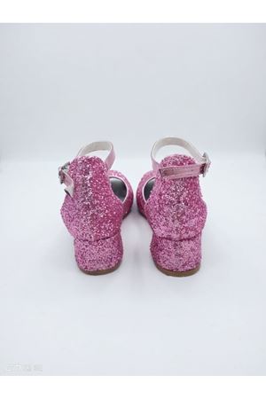 NİNELLA  Pembe Işıltılı Kız Çocuk Topuklu Ayakkabı
