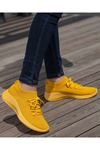 Aleyna Sarı Triko Kadın Spor Ayakkabı 